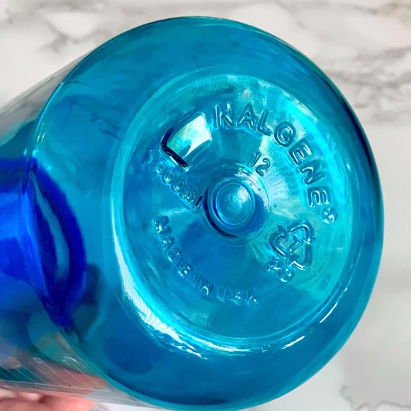 NALGENE Blue Water Bottle 1000 ml (NEW) - Picture 2 of 3